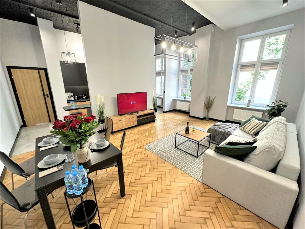 Luxury 100M2 Loft Design-Apartment At Wawel + Netflix Krakov Exteriér fotografie