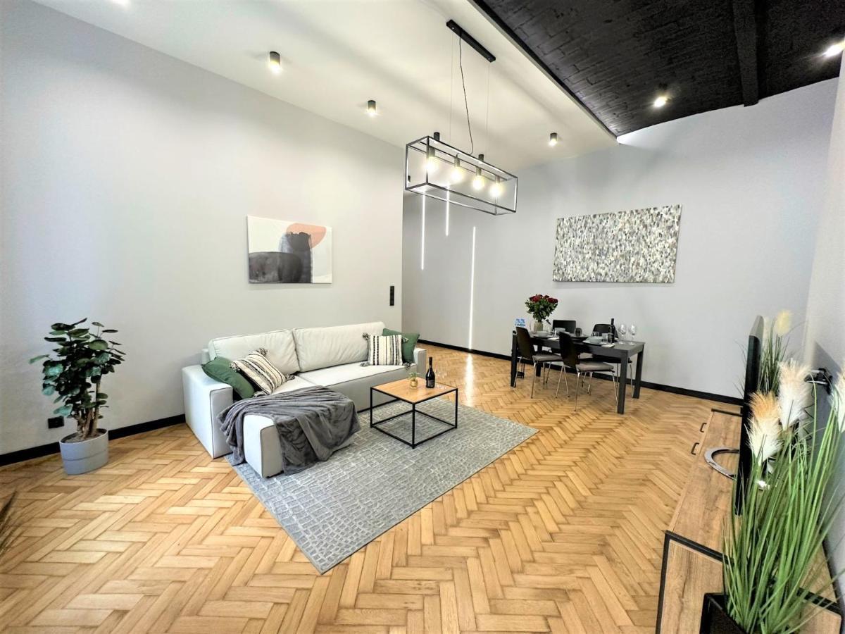 Luxury 100M2 Loft Design-Apartment At Wawel + Netflix Krakov Exteriér fotografie