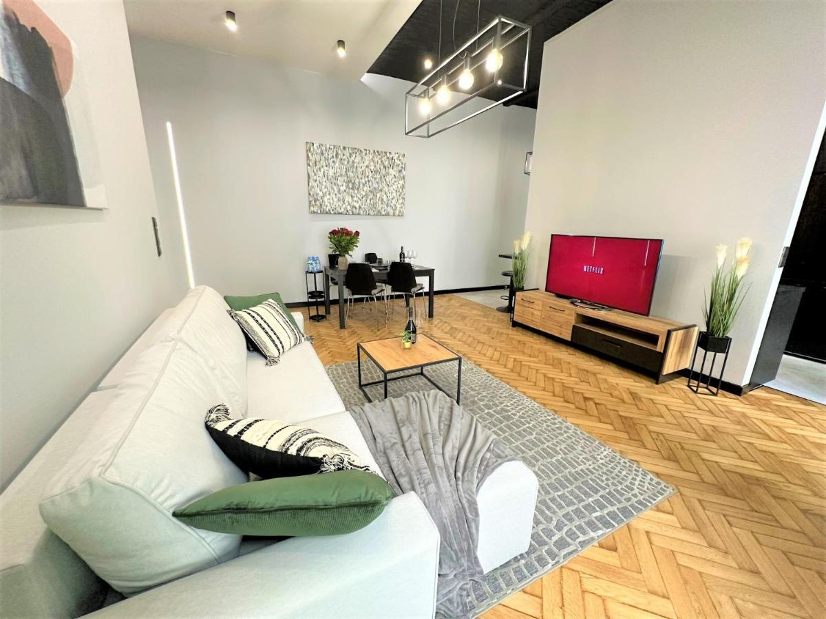 Luxury 100M2 Loft Design-Apartment At Wawel + Netflix Krakov Exteriér fotografie