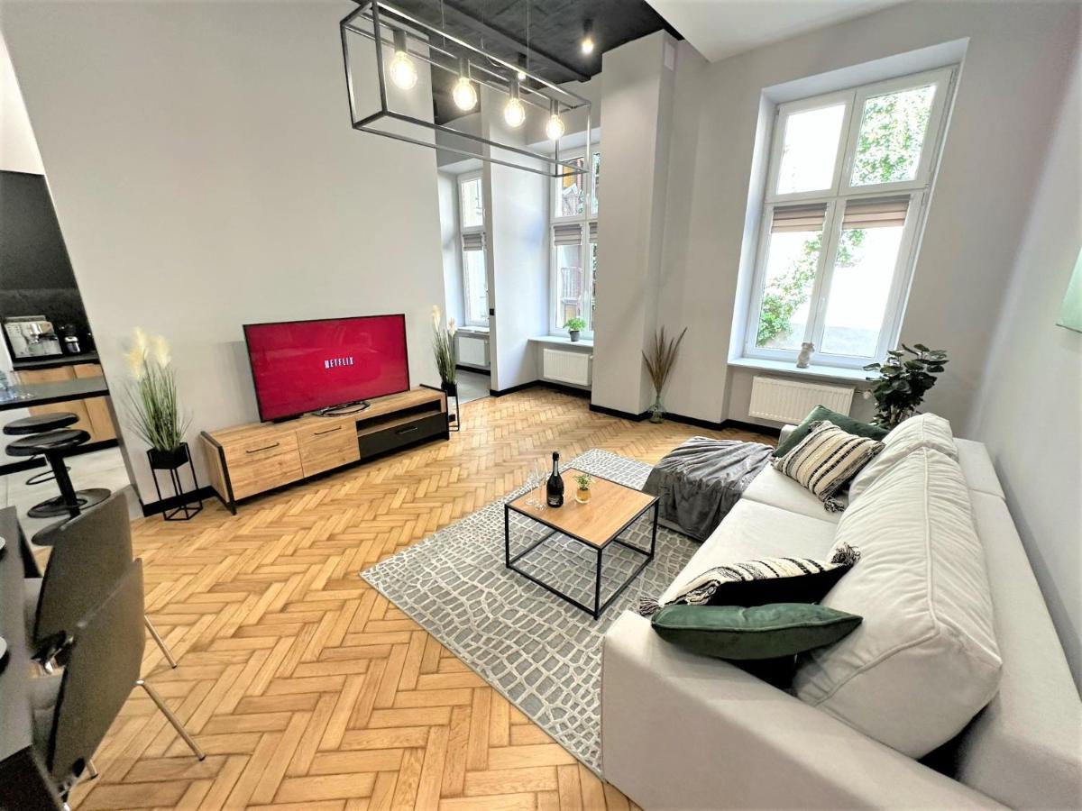 Luxury 100M2 Loft Design-Apartment At Wawel + Netflix Krakov Exteriér fotografie