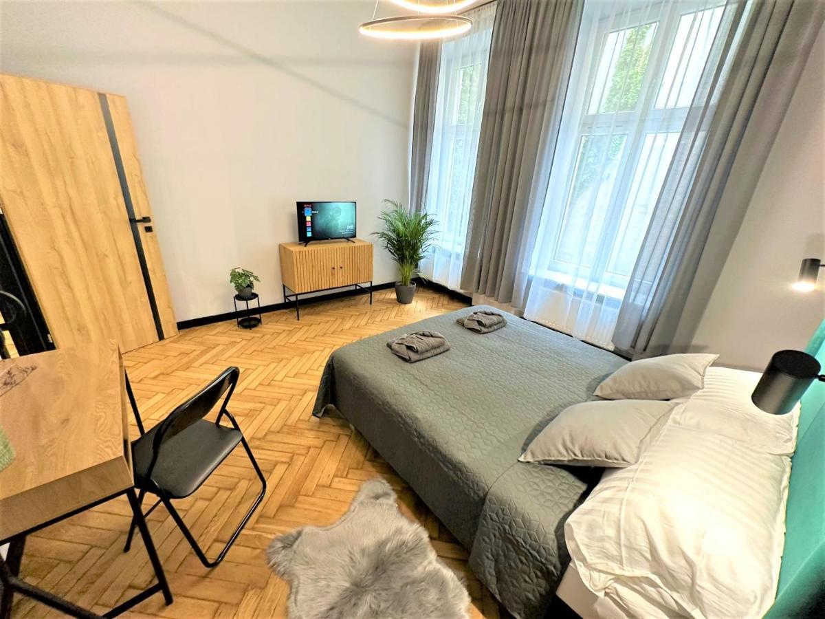 Luxury 100M2 Loft Design-Apartment At Wawel + Netflix Krakov Exteriér fotografie